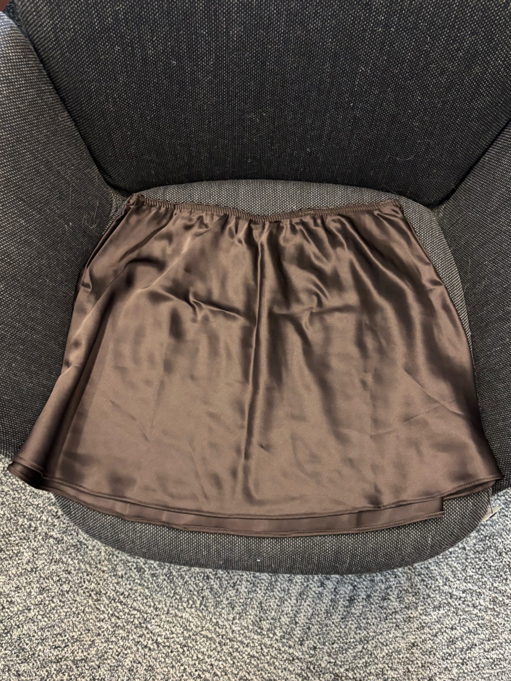 Reformation Brandy Satin Mini Skirt